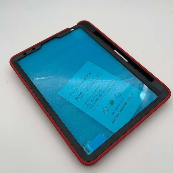 BATYUE Red Protective Case with Stand and Hand‎ Strap for Tablet/IPAD 8x10