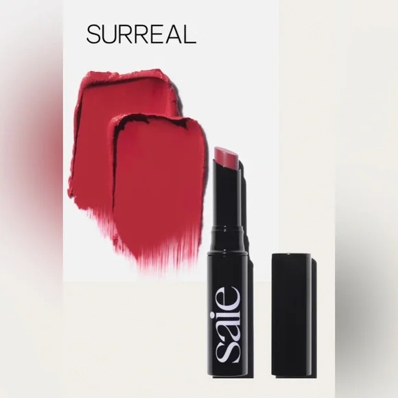 SAIE Lip Blur Matte Blurring Lipstick - SURREAL