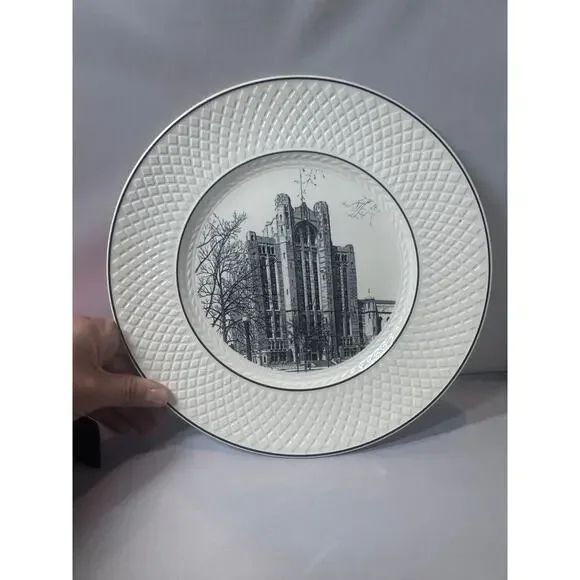 Vintage Spode‎ Copeland Mansard plate Detroit Masonic Temple