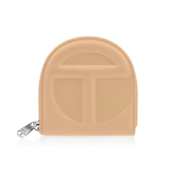 Cream Telfar wallet