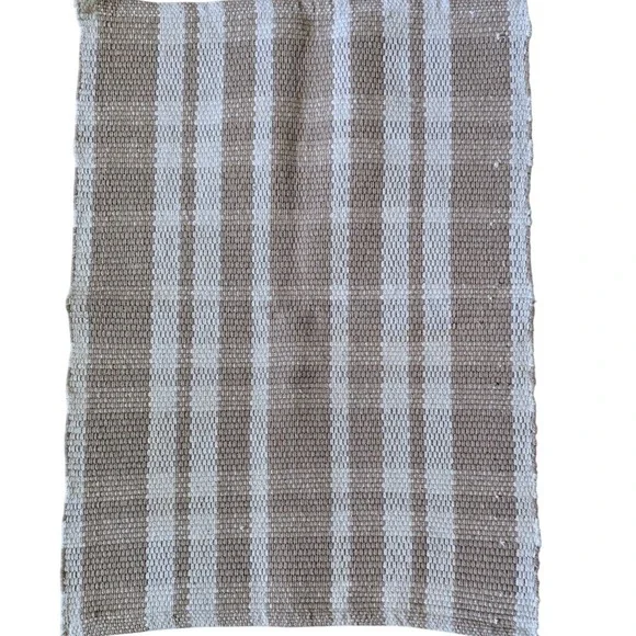 Huntington Home 100% Cotton Braided Rag Rug Made in India Browns‎  32