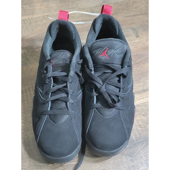 Jordan True Flight Black Varsity Red Mens Basketball Shoes HQ3950-006 Size‎ 10