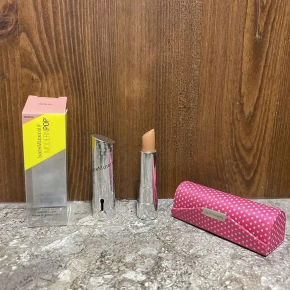 BareMinerals Modern Pop Lipstick + case 3.5 g / 0.12 oz 