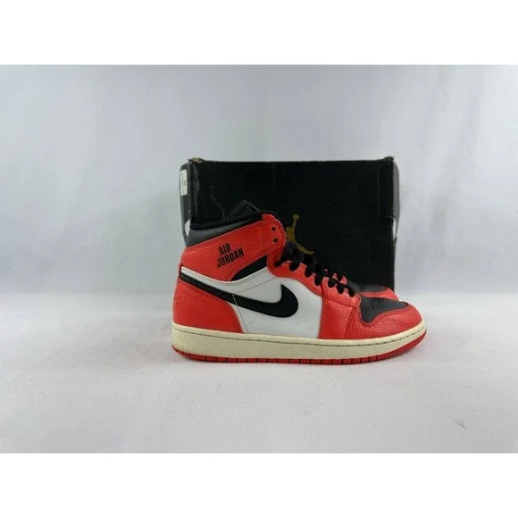 Nike Air Jordan 1 Retro High 'Rare Air - Max Orange' 332550-800 Men's Size 8.5