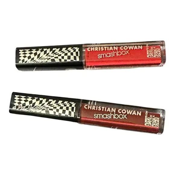 CHRISTIAN COWAN Smashbox Haute Mini Liquid Lipstick Set 2x Bawse Miss Conduct
