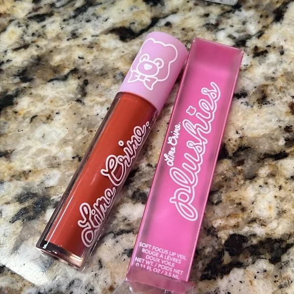 💕🌙Lime Crime Pumpkin Latte Plushies Lip Veil