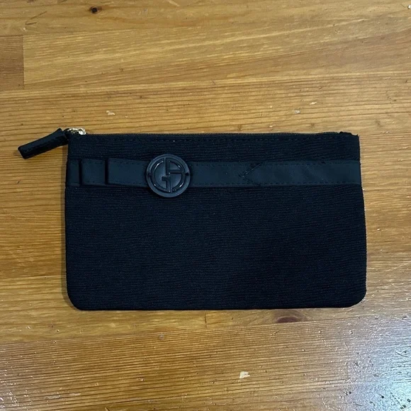 GIORGIO ARMANI. Beauty Black Makeup bag