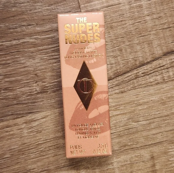 CHARLOTTE Tilbury The Super Nudes shade Super Fabulous Long Lasting Lipstick