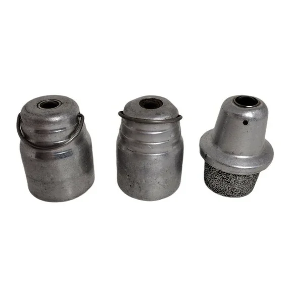 3 Vintage Presto Giggler Weights Marked 