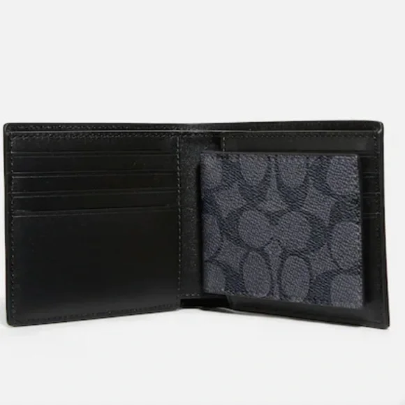 New 3 In 1 Wallet‎ In Signature Canvas