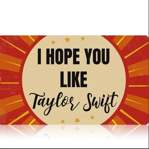 Taylor Swift‎ Themed Decorative Mat