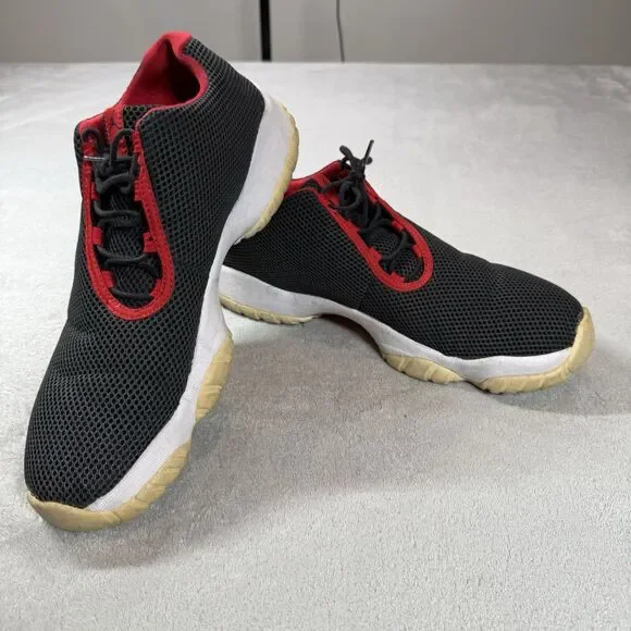 Size 12 - Air Jordan Future Low Black Red Basketball Sport Athlete Workout