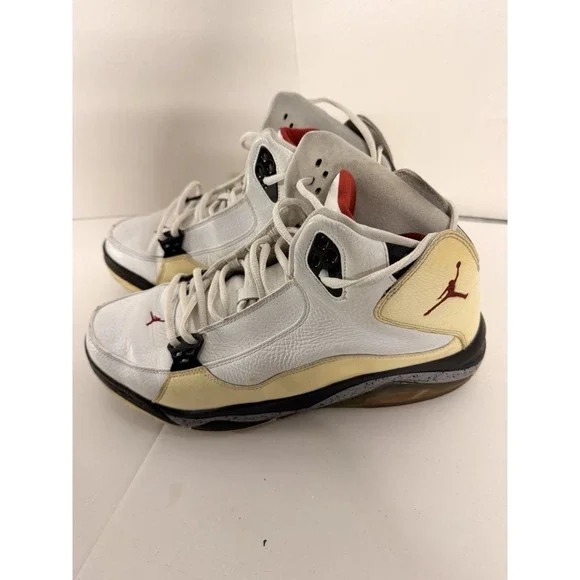 Jordan Ol' School 3 III White Cement Varsity Red Black 375512-162 Men's Size 12