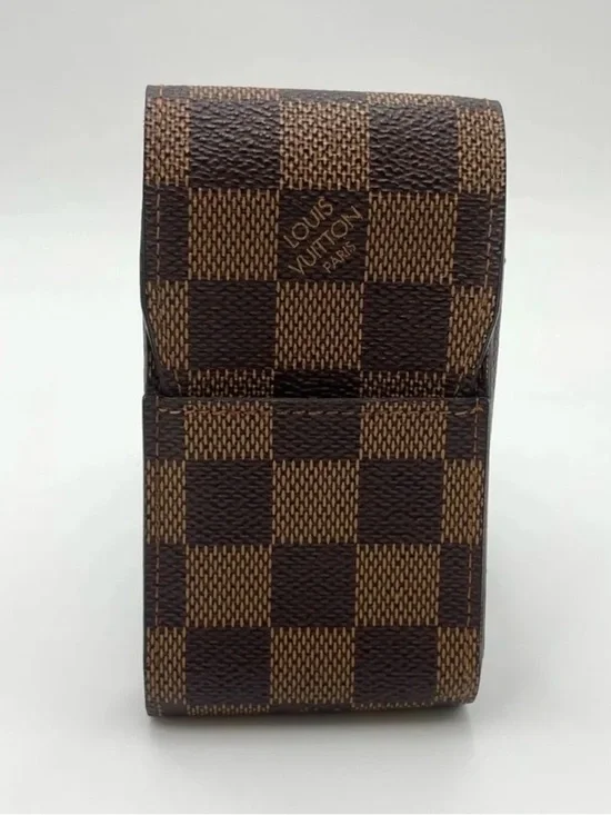 Auth LouisVuitton Damier Cigarette Case