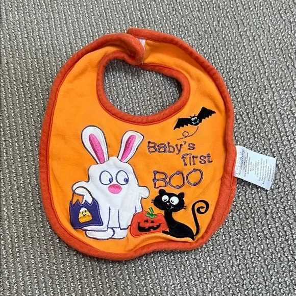 Baby's First Halloween Bib