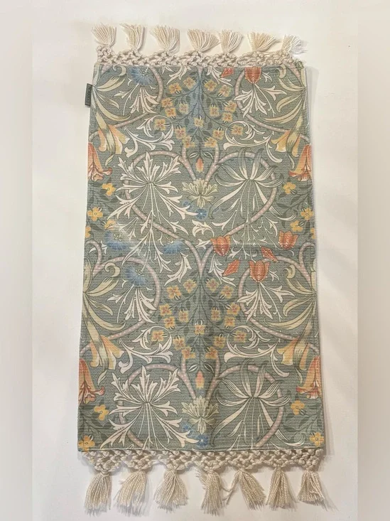 Morris & Co Sage Green Throw Rug 32