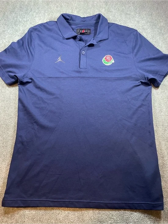 Jordan Navy Polo Rose Bowl