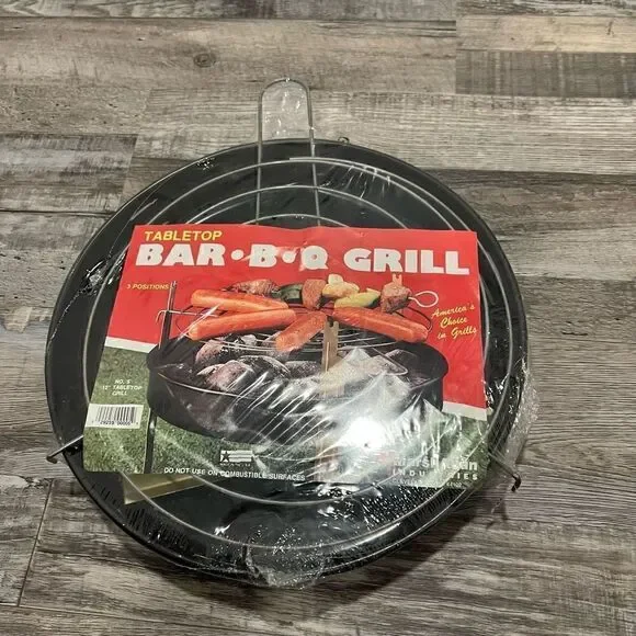 MarshAllan Industries Charcoal Tabletop Bar-B-Q-Grill