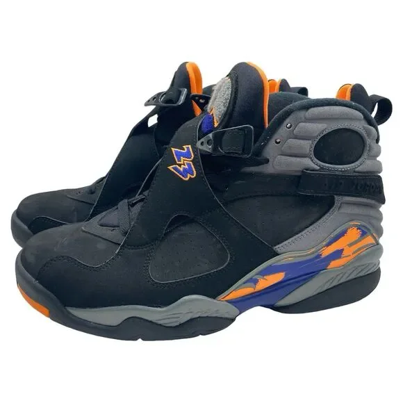 Air Jordan 8 Retro Phoenix Suns Size 9.5 EUC