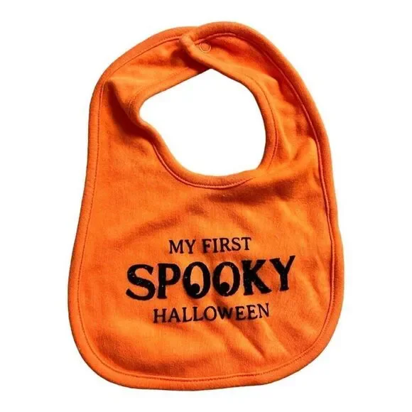 Baby Boys Girls Carters Just One You My First Spooky Halloween Teething Bib