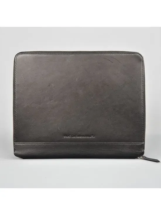 WANT by LES ESSENTIELS DE LA VIE Black Leather iPad Tablet Case