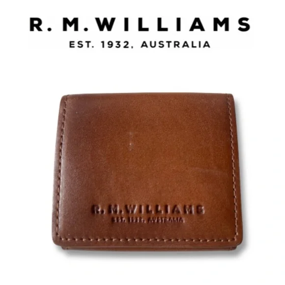 R.M. Williams Brown Leather Wallet