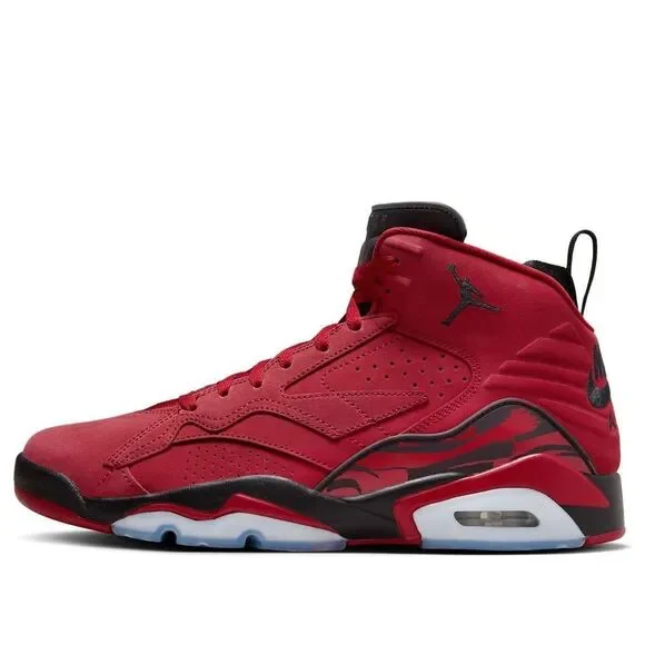 Jordan MVP Raging Bull Gym Red Black Nubuck Sneaker DZ4475-600 Men's Size 9