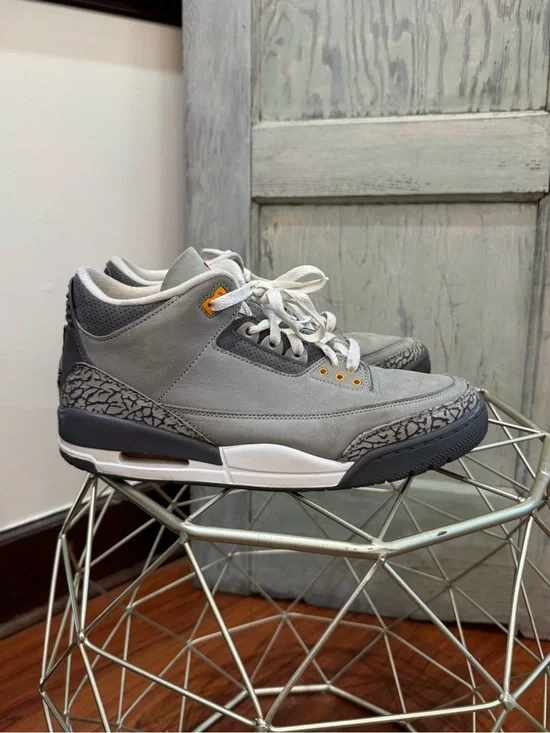 Air Jordan 3 Retro Cool Grey Elephant Print size 10