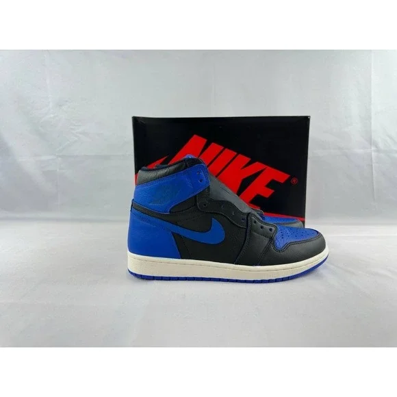 Nike Air Jordan 1 Retro High Hyper Royal 555088-401 Men's Size 10 Custom