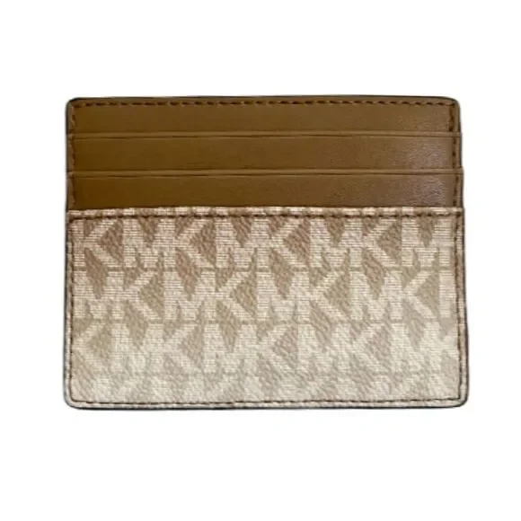 NWT Michael Kors ombre logo card case