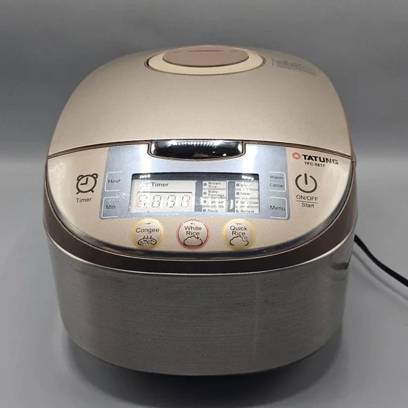 Tatung TFC-5817 8 Cup 1.5 L Rice Cooker & Steamer Tested! Clean!