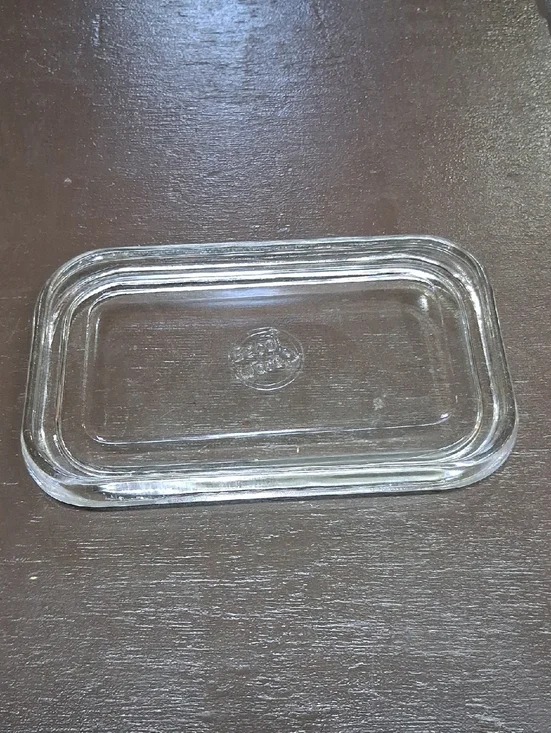 Vintage Beco Ware clear glass refrigerator storage‎ container replacement Lid