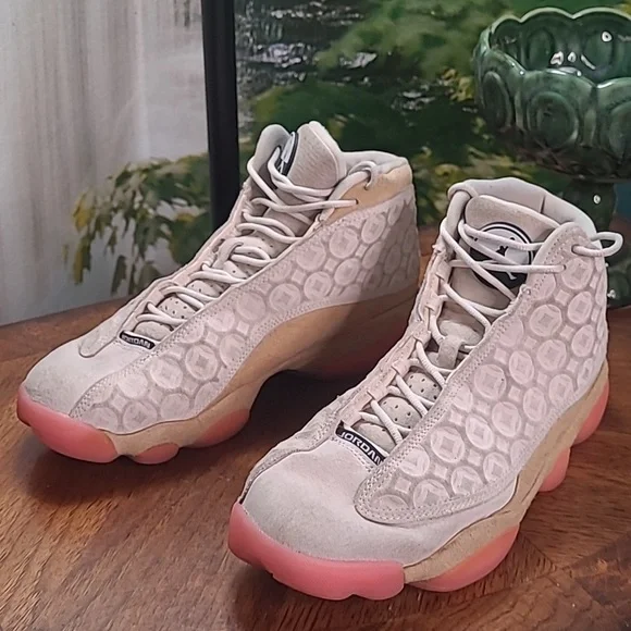 Air Jordan Retro CNY Mens 9 athletic cream sneaker shoes