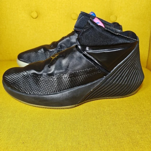 Jordan Why Not Zer0.1 Black Pink Blast Blue Basketball Shoes Men's Size 10