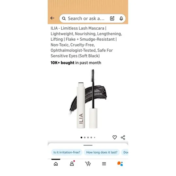 ILIA Limitless Lash Mascara - After Midnight