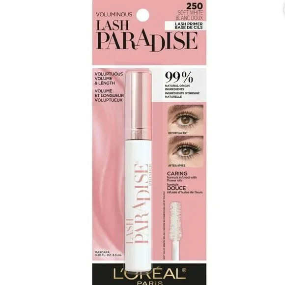 🦋 L'Oreal Lash Paradise Mascara Soft White Primer New