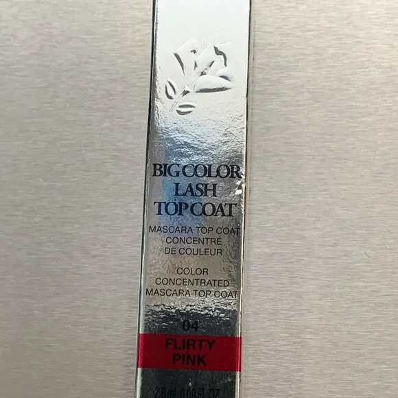 Lancome Big Color Lash Top Coat Flirty Pink
