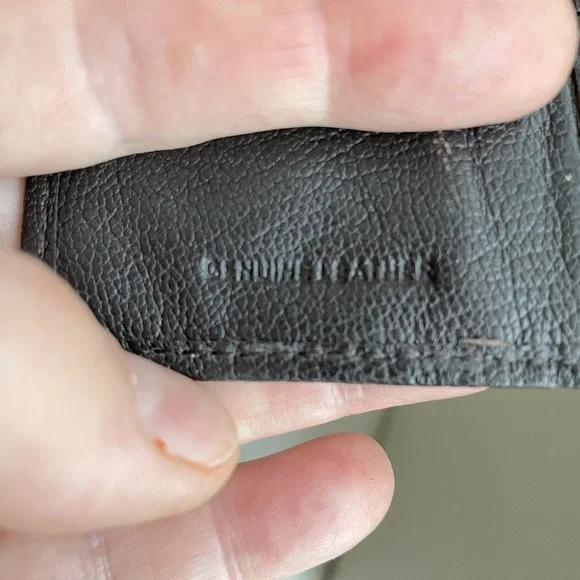 Guess Dark Brown Leather Wallet