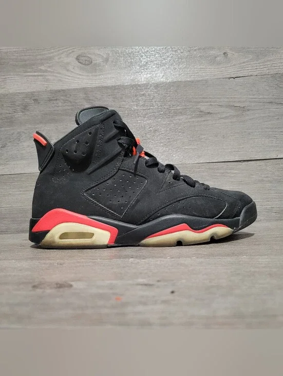 Air Jordan 6 Retro Mens Size 8 Black Infrared 2019 384664-060