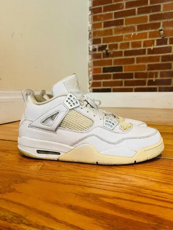 Nike Air Jordan 4 IV Men’s Size 13 Retro Pure Money 2017 Sneakers 308497-100