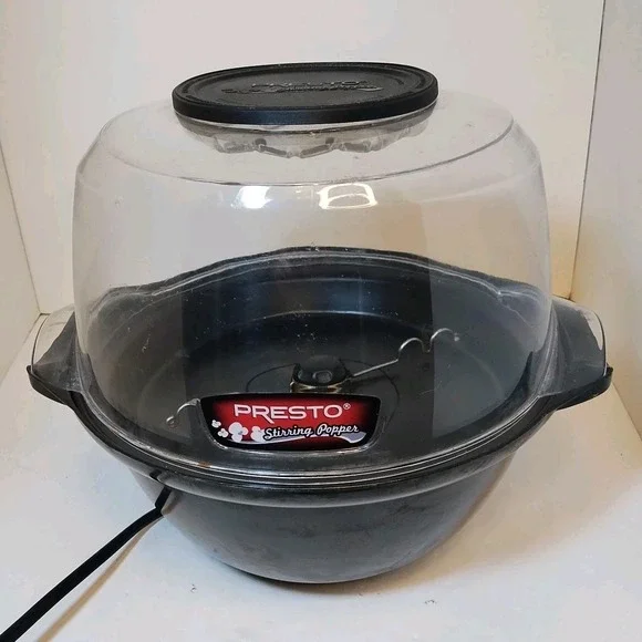 Presto Stirring Popper Model 0520001 Electric Popcorn Popper Tested And‎ Working