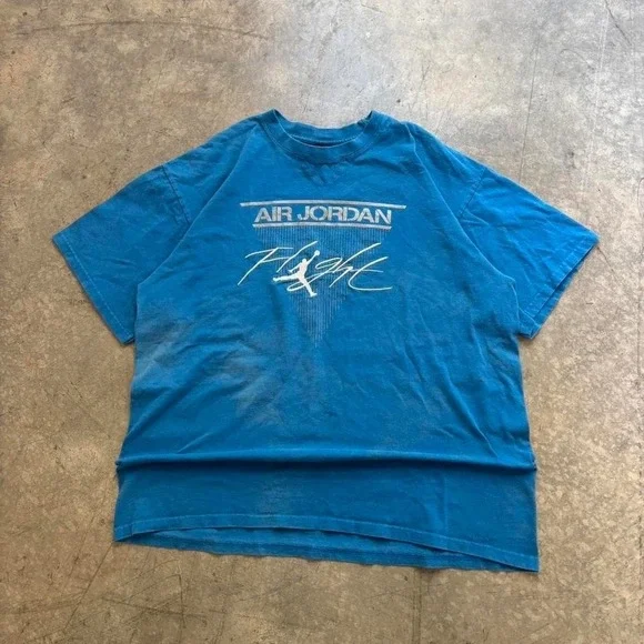 Vintage 00's Air Jordan Flight T Shirt Size Large