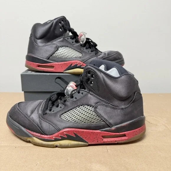 Air Jordan‎ 5 Retro Satin Bred Size 10 136027-006 High tops Nike
