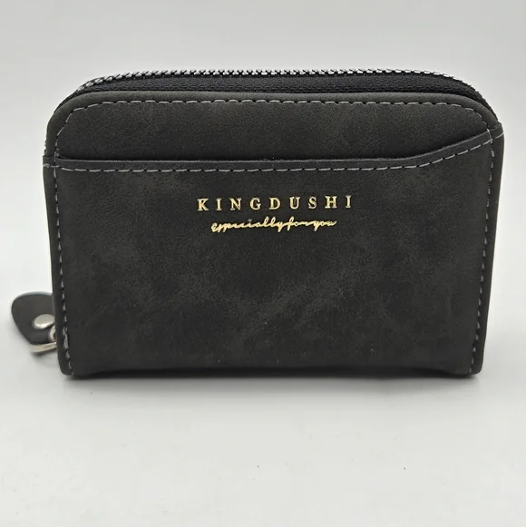 Kingdushi Accordian Cardholder Leather Wallet