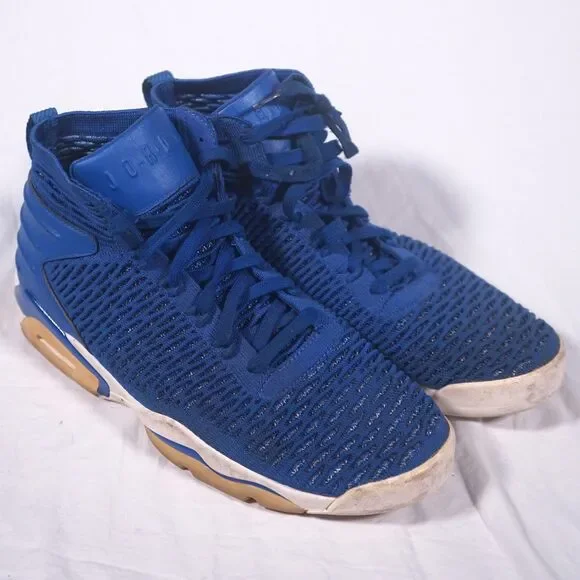 Nike Air Jordan Flyknit Elevation 23 Game Royal Blue Shoes Mens 10.5 AJ8207-401