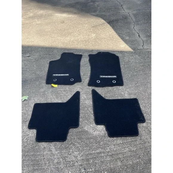 Toyota Tacoma Carpet Floor Mats OEM Black 4pcs 2018 - 2022