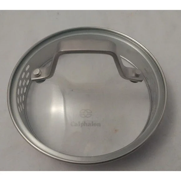 Calphalon Glass/Stainless Steel 6 Inch Strainer Steamer LID ONLY