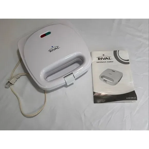 Rival Sandwich Maker RVS6128A_S/White
