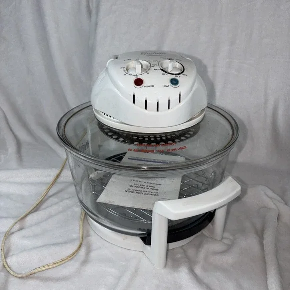 CROFTON‎ Turbo Convection Oven 3 gallon Glass 1300 Watt Cooks With Light !!!