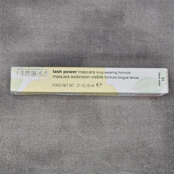 CLINIQUE Lash Power Mascara Long-Wearing Formula 01 Black Onyx 0.21‎ oz/6ml NIB